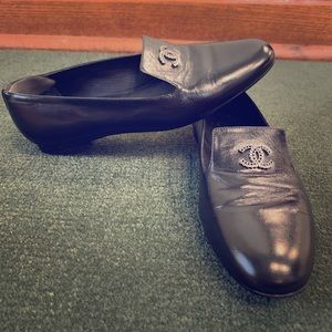 Chanel Loafers 36 1/2 Black